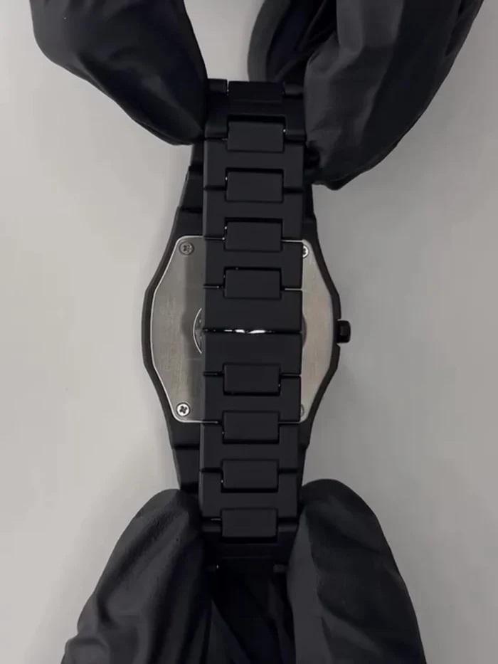Black Arabic Aura – Obsidian Original Timepiece
